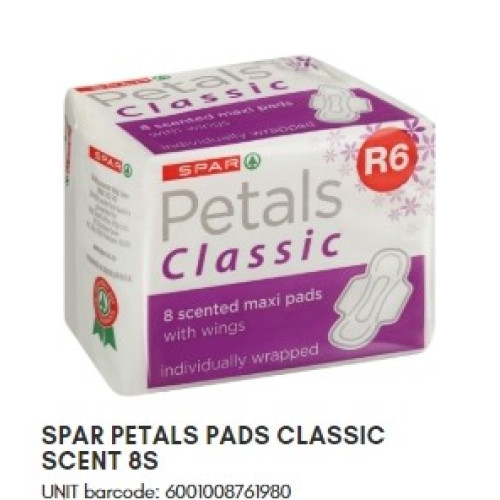 SPAR PETALS PADS CLASSIC SCENT  8' (RF)